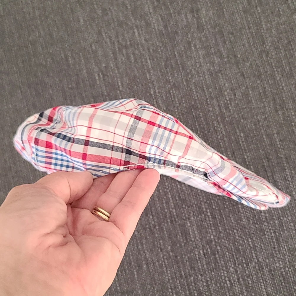 GYMBOREE VINTAGE Cabbie Gatsby Plaid Hipster Hat Baby Boy Infant 18-24 mo